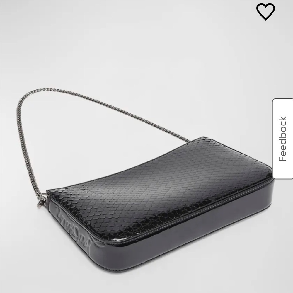 Loubila Shoulder Bag in Patent Birdy